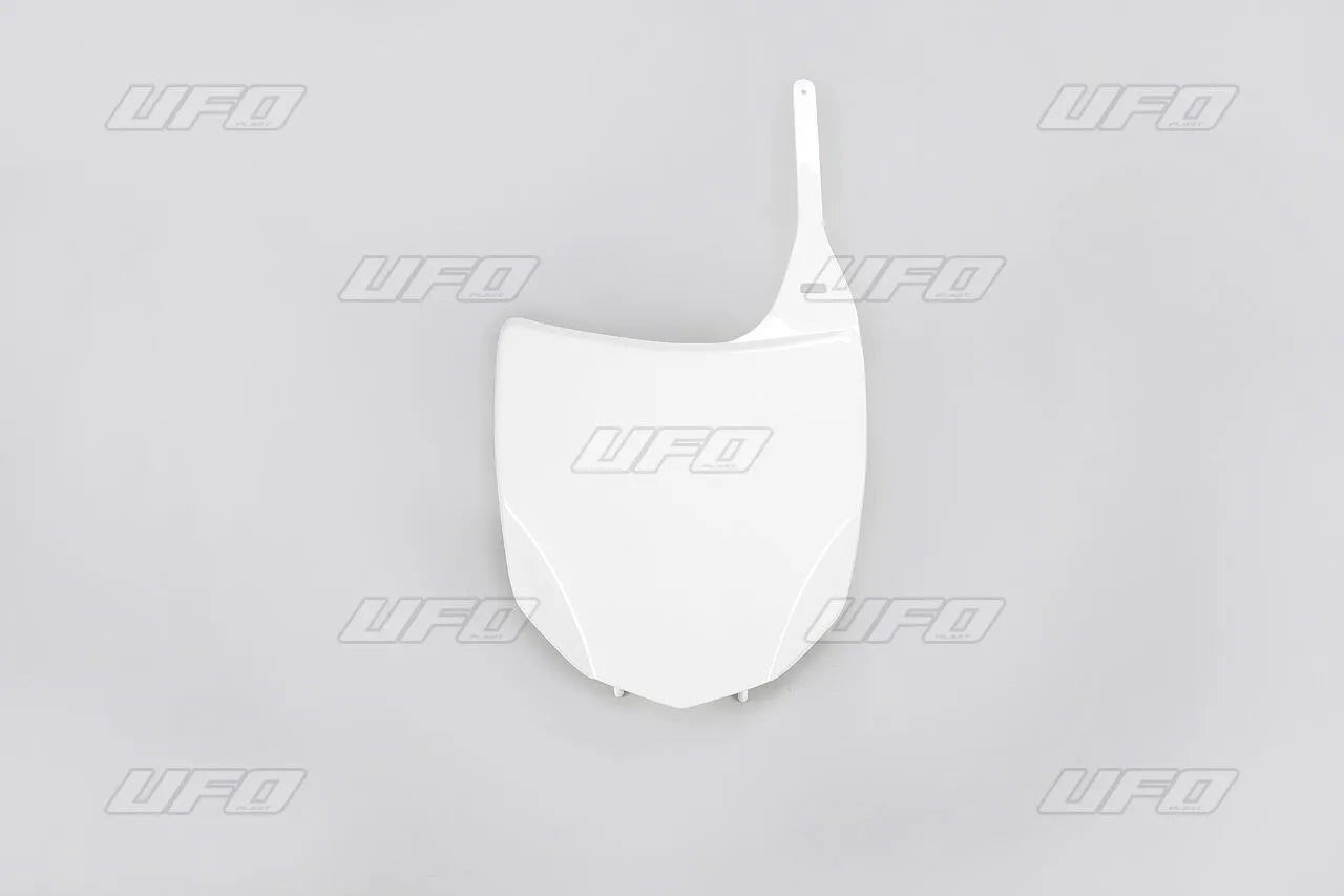 Ufo Number Plate For Kawasaki - White