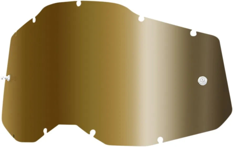 100% Accuri 2 Racecraft 2 Strata 2 Goggle Lens Gold
