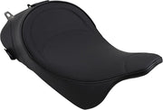Drag Specialties Backrest Compatible Solo Seat - For Harley Davidson