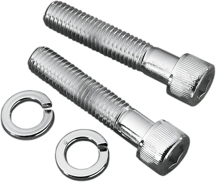 Drag Specialties Handlebar Riser Bolts - 1/2-20 Chrome