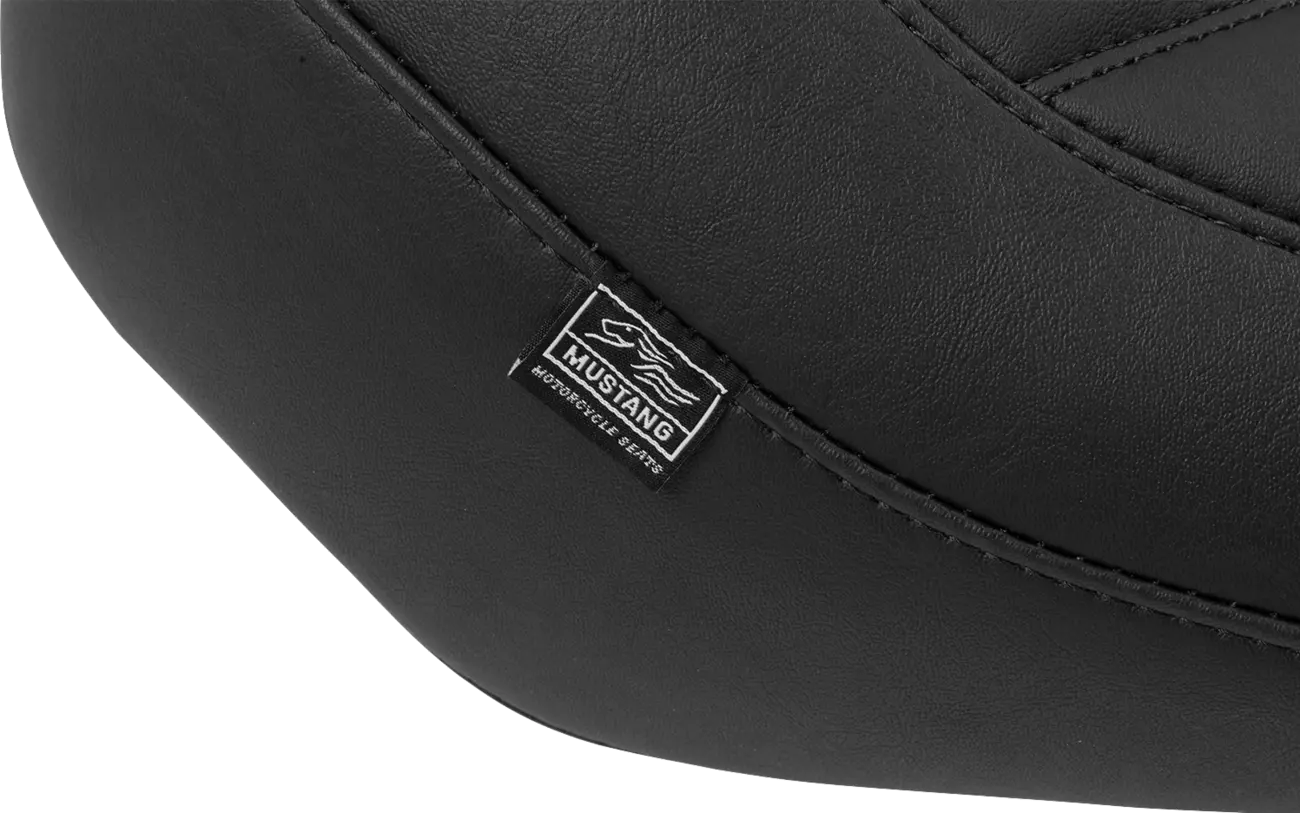 Mustang Wide Tripper Solo Seat - For Harley Davidson