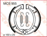 Trw Mcs955 Organiske Bremseklodser Sæt 150 mm - For & Bag