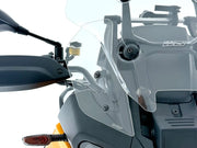 Wrs Side Deflectors Moto Guzzi Stelvio Clear