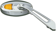 Kuryakyn Turn Signal Mirrors - Chrome Led