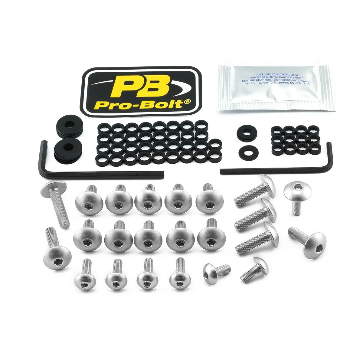 Pro Bolt Aluminium Fairing Bolt Kit For Yamaha