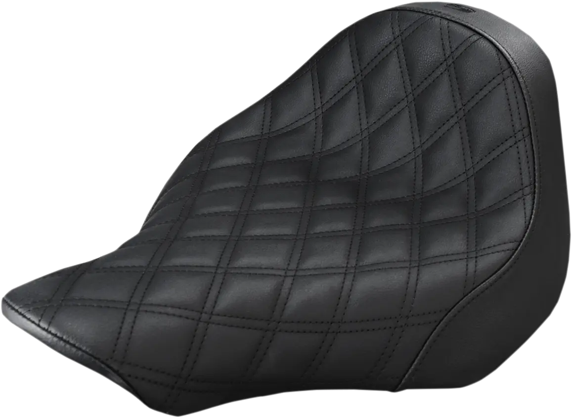 Saddlemen Renegade Solo Seat - Lattice Stitch - For Harley Davidson