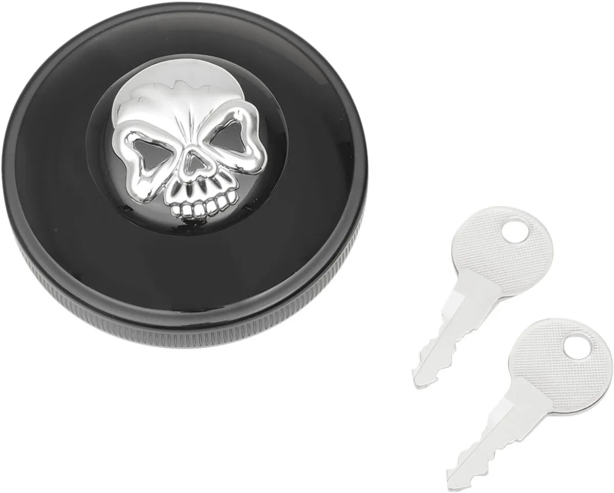 Drag Specialties Locking Skull Gas Cap