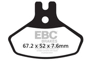 Ebc R Series Sintrede Bremseklodser Til Atv - Front