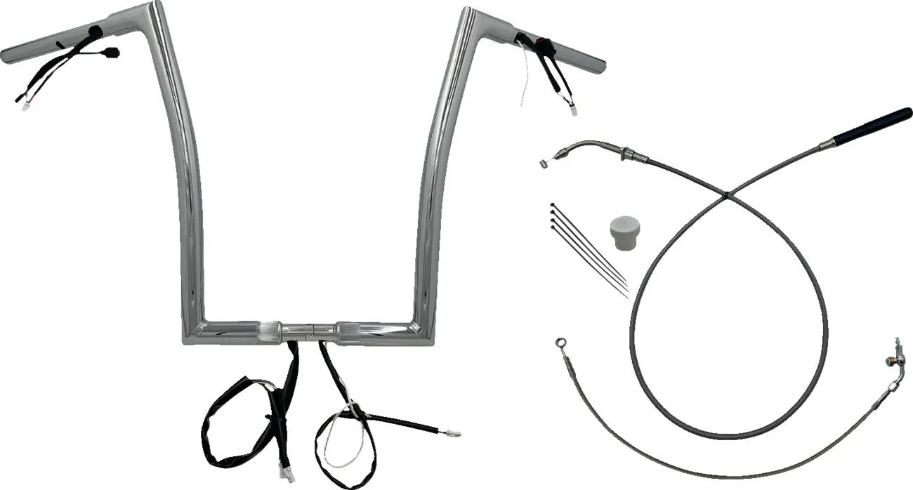 Fat Baggers Inc. 1-1/4" Flat Top Handlebar