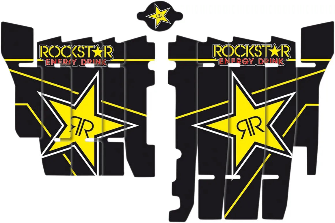 Blackbird Racing Rockstar Rad Louver Decals For Honda