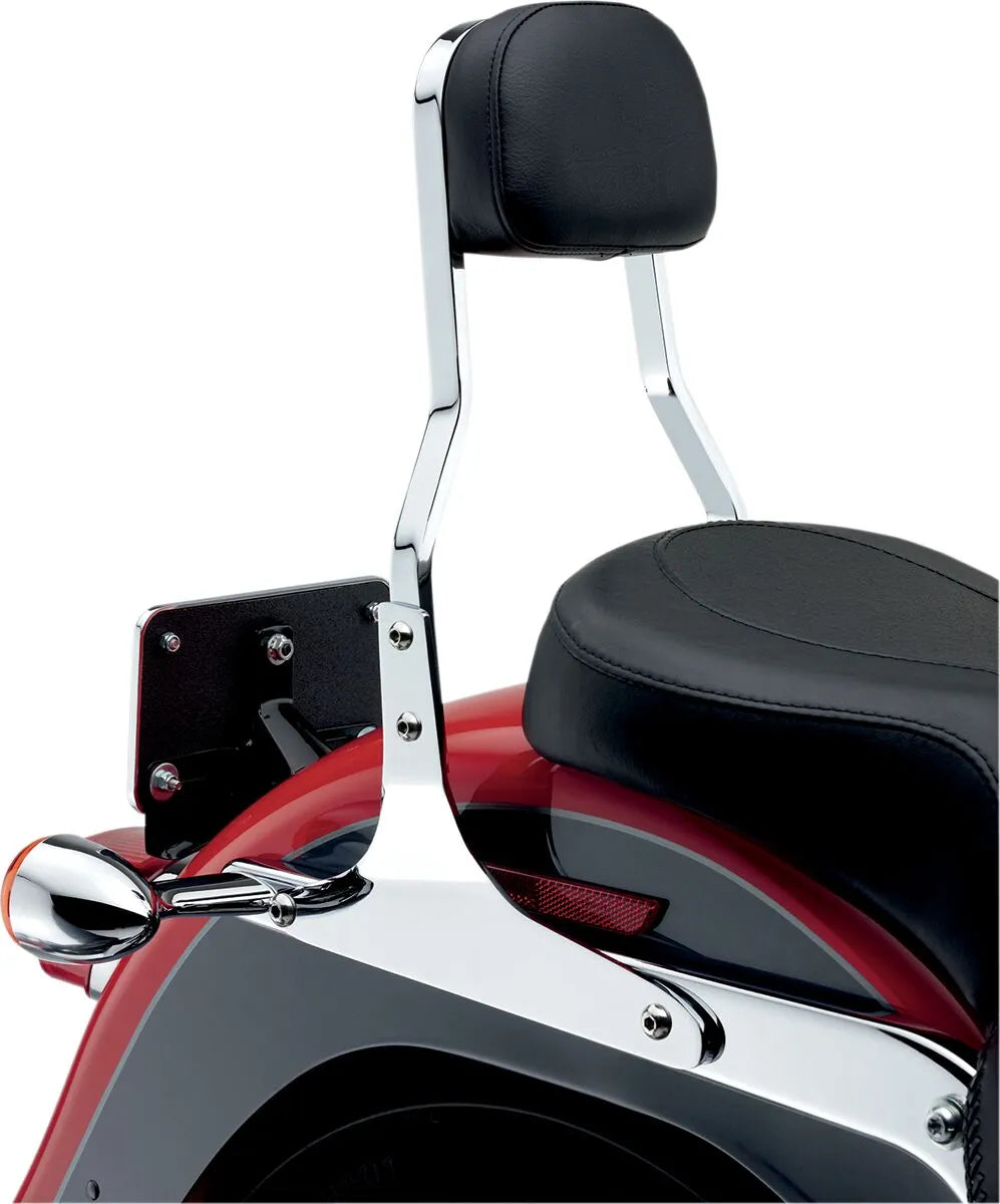 Cobra Square Sissy Bar - Chrome Finish