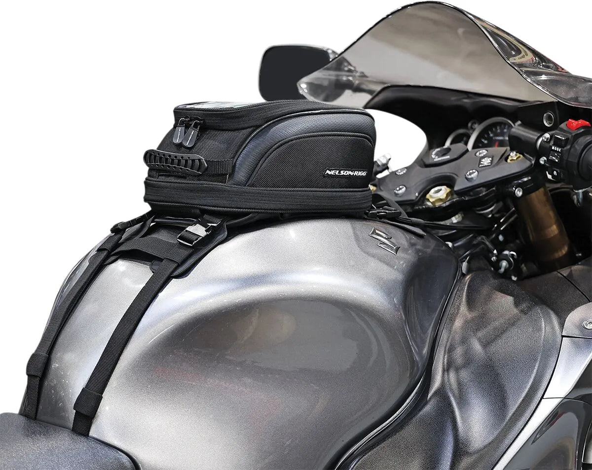 Nelson-Rigg Commuter Lite Polyester Tank Bag - Black - CL-1100-R
