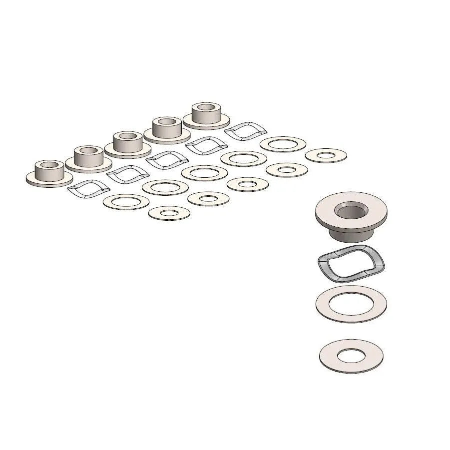 Moto-master Brake Rotor Fitting Kit For Bmw