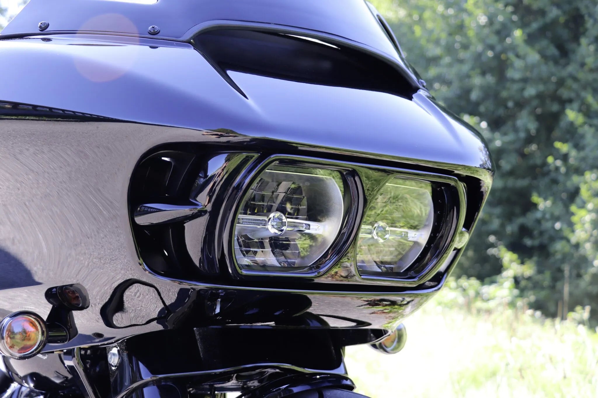 Cult Werk Headlight Mask - Black Abs