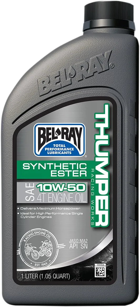 Bel-ray Thumper Racing Synthetic Ester 4t 10W-50 Engine Oil 1 liter