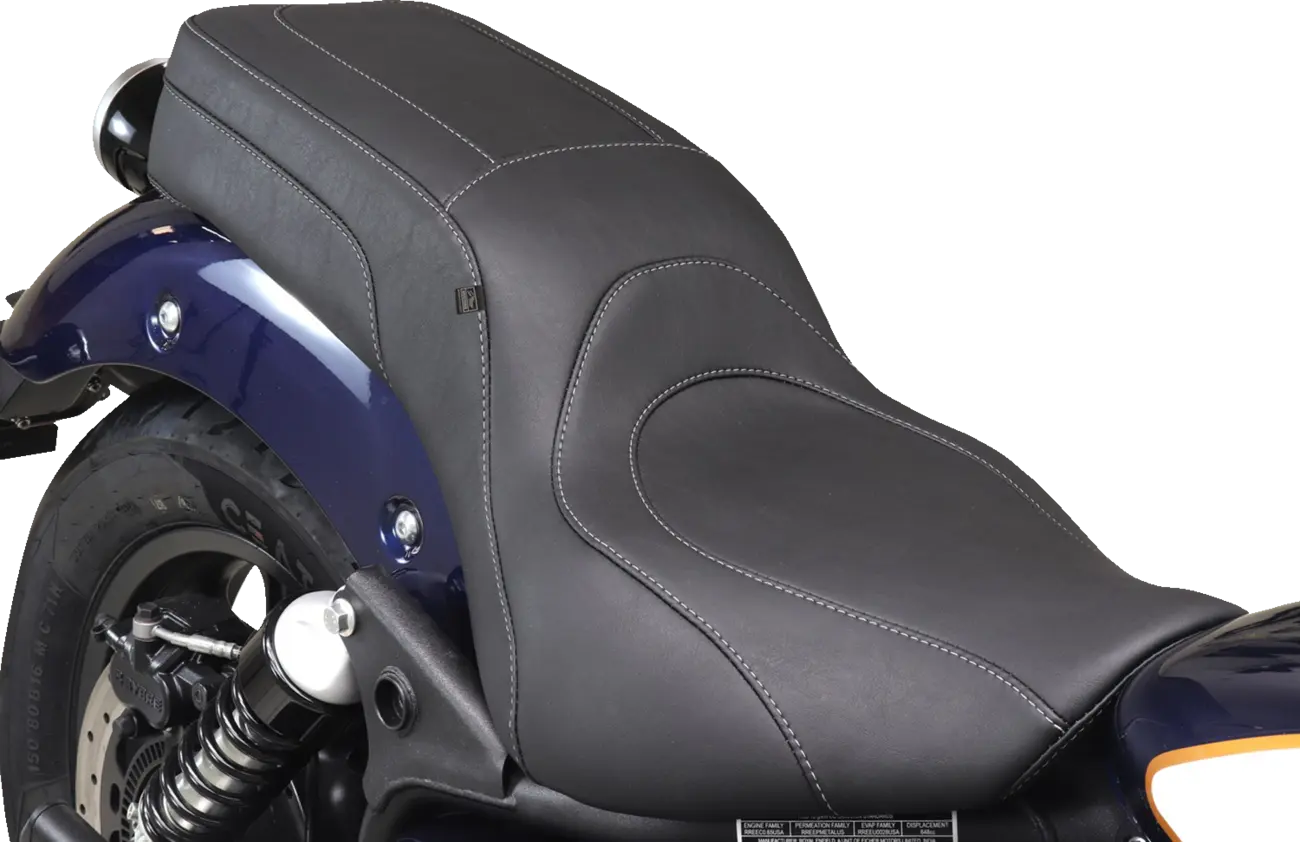 Mustang Squareback Seat - For ROYAL ENFIELD