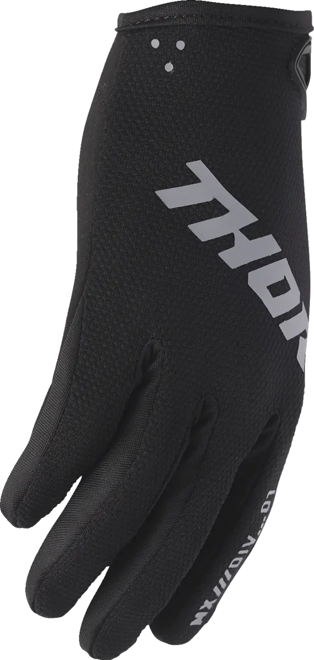 Thor Youth Ridemode Static Mx Gloves - Black