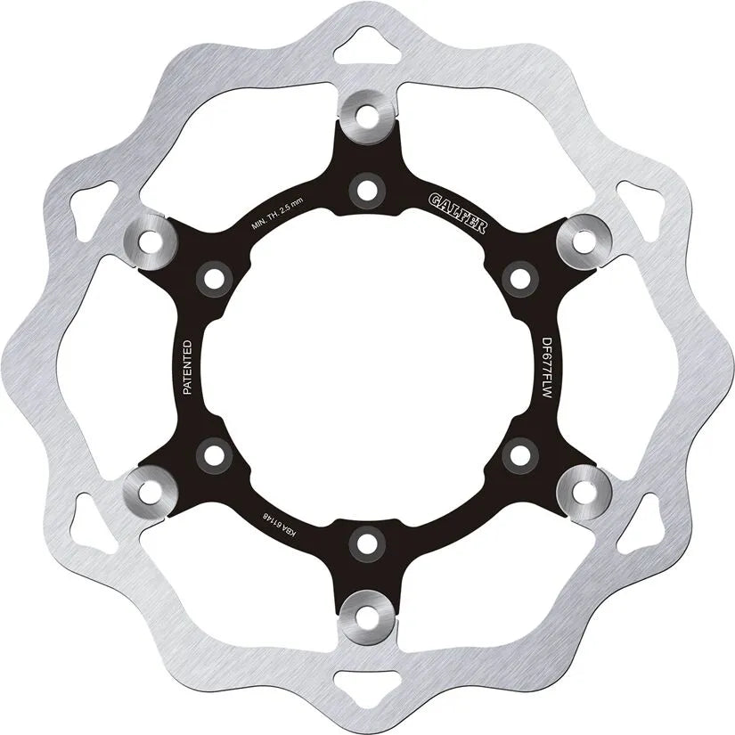 Galfer Brake Rotor For Motorcycle - High-carbon Stainless Steel - Front