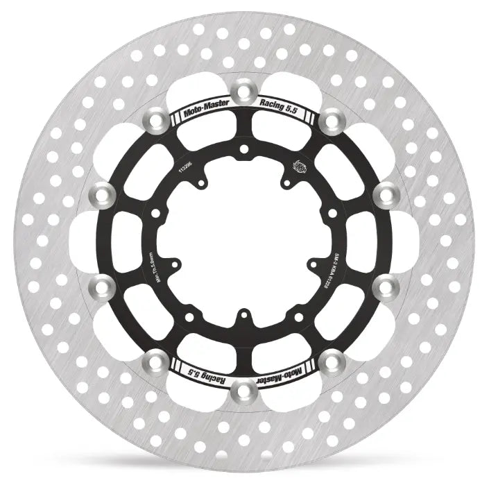 Moto-Master Halo Series Floating Racing Brake Rotor Front Left