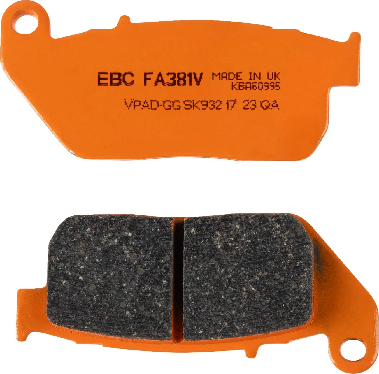 Ebc Fa381v Bremseklodser Til Harley-davidson & Buell - Foran