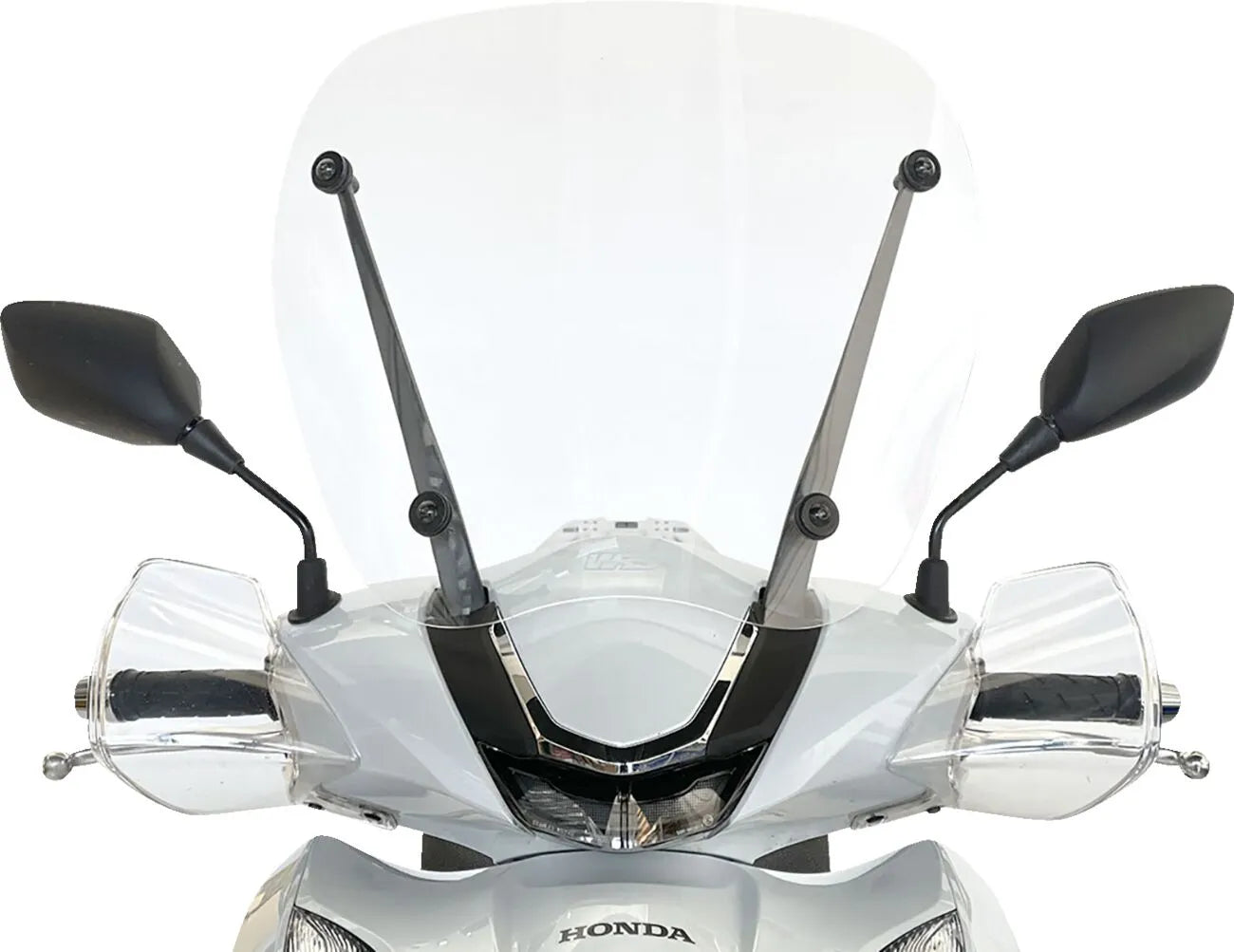 Wrs Scooter Windscreen - Clear Pmma Plexiglass