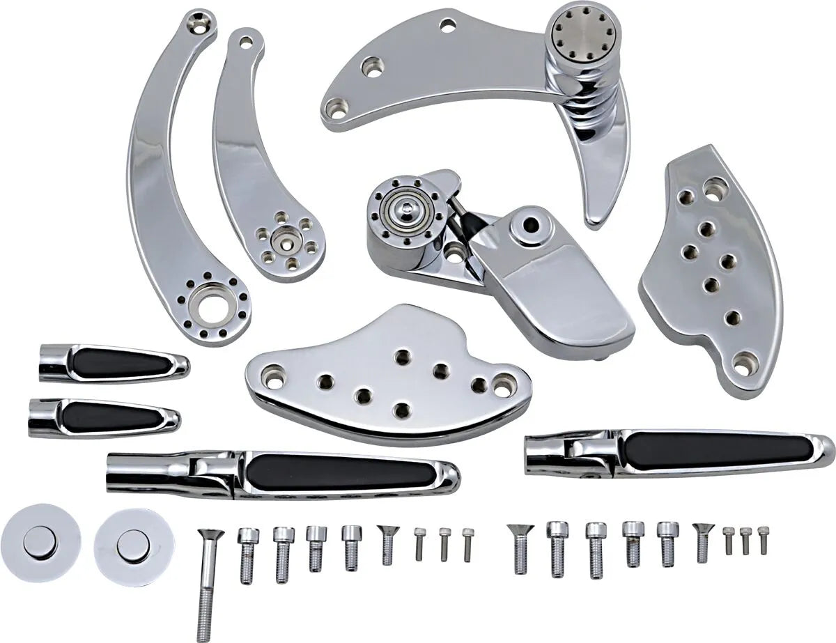 Hawg Halters Forward Controls - Chrome