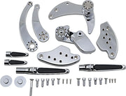 Hawg Halters Forward Controls - Chrome