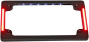 Custom Dynamics Tri-horizontal Led Motorcycle Plate Frame