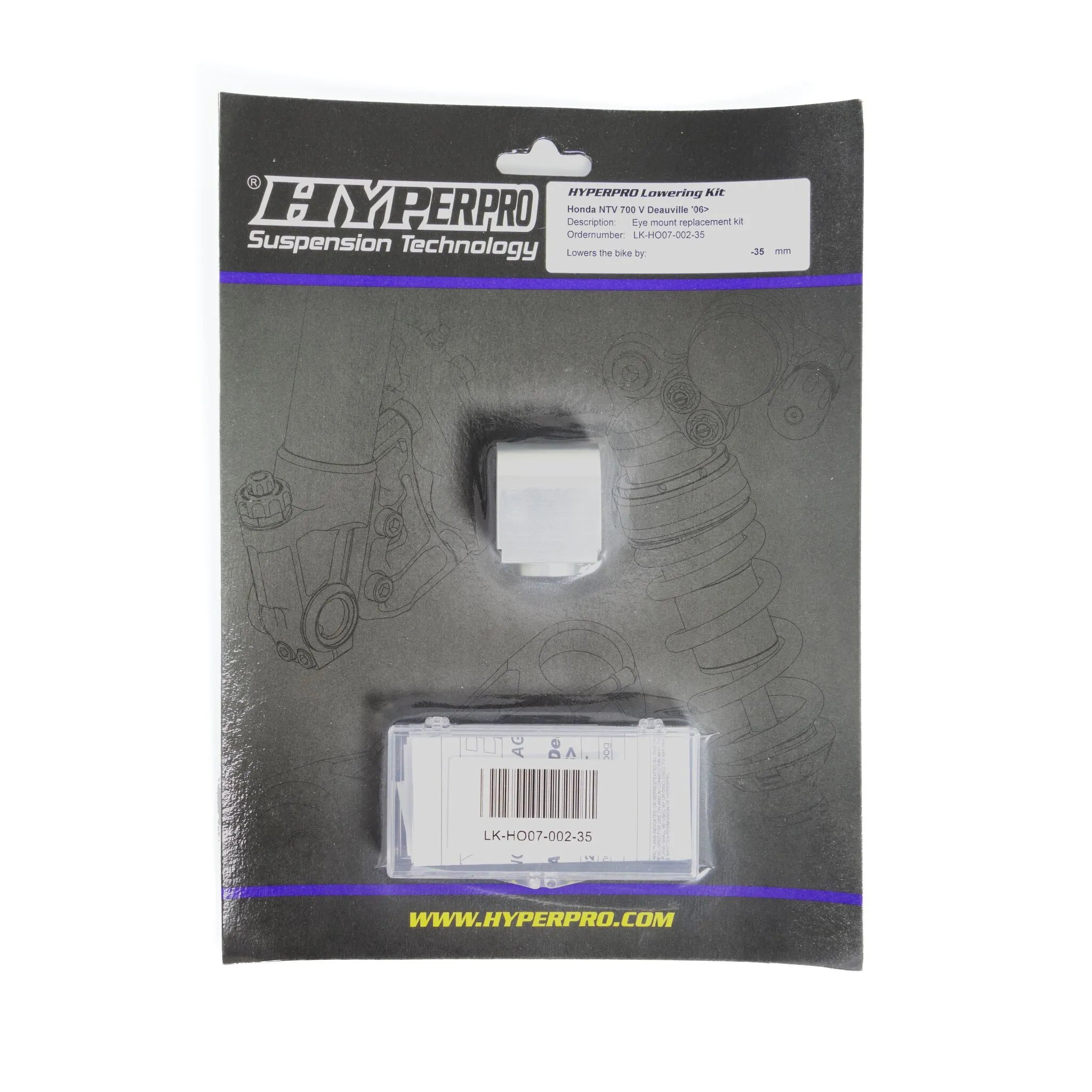 Hyperpro Lowering Kit W/link-system