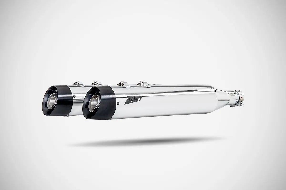 Zard Slash-cut Slip-on Lyddæmpere Til Hd-touring E5 - ECE Godkendt til Vej