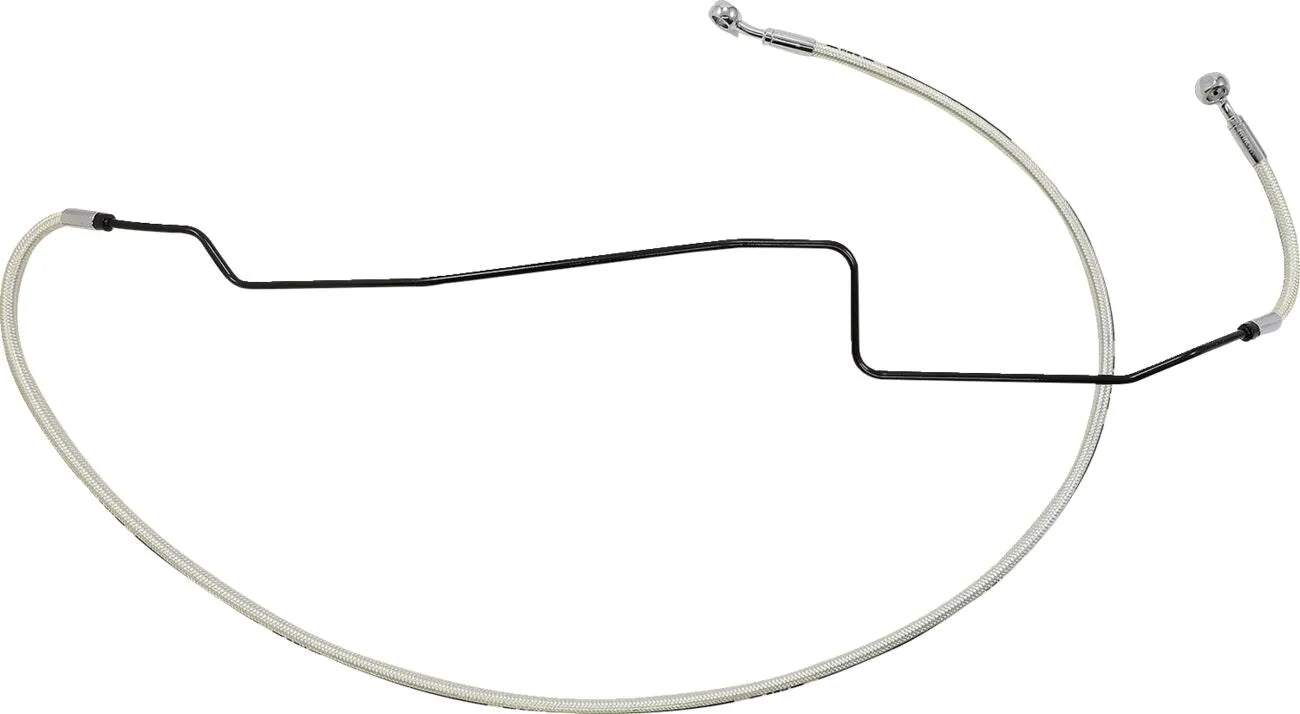 Magnum Shielding Braided Front Brake Line For Abs