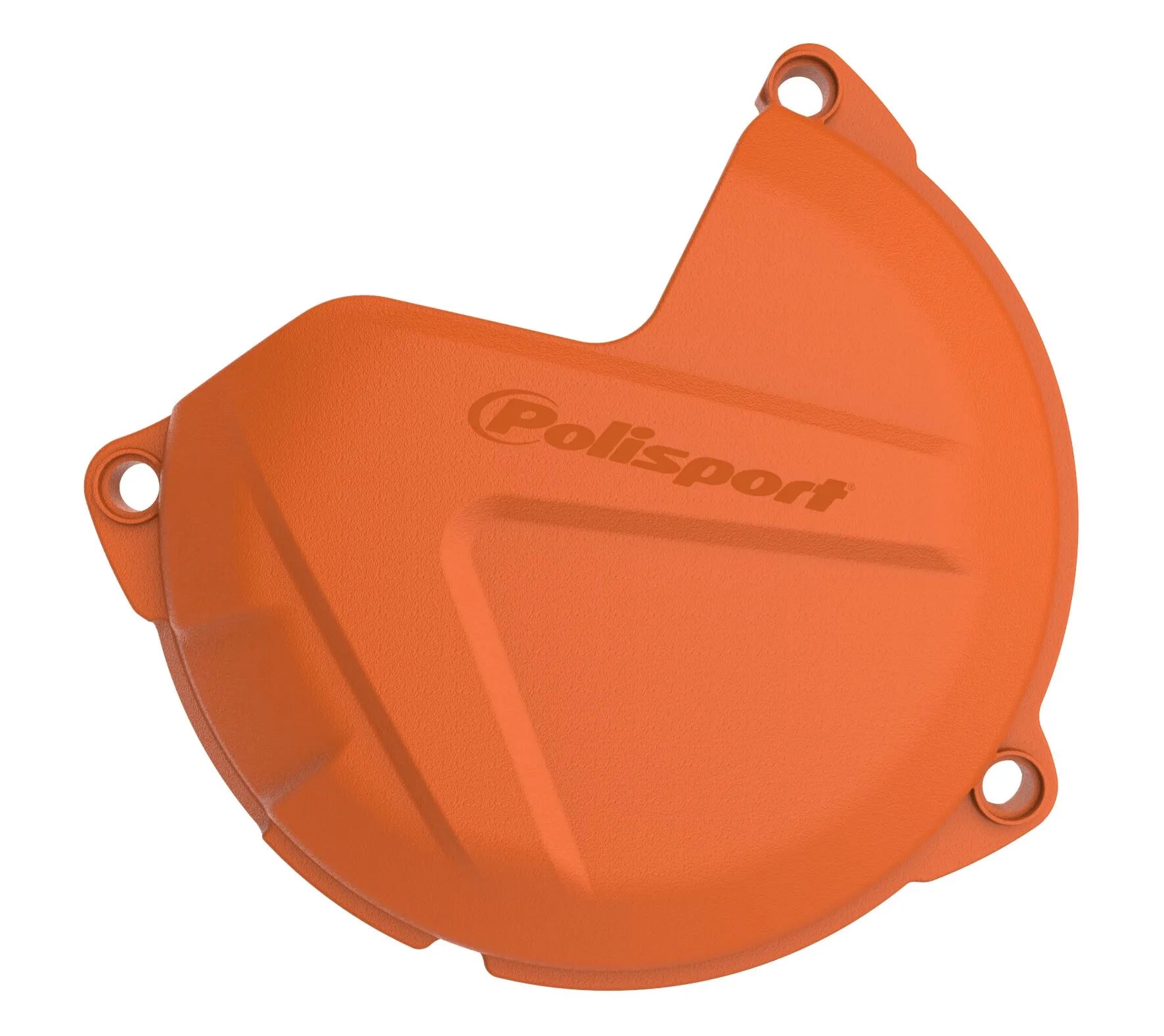 Polisport Clutch Cover Protector For Dirt Bikes - Orange