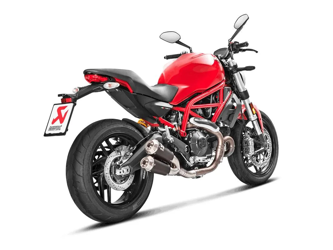Akrapovic Slip-on Lyddæmper Street Forbedret Ydelse