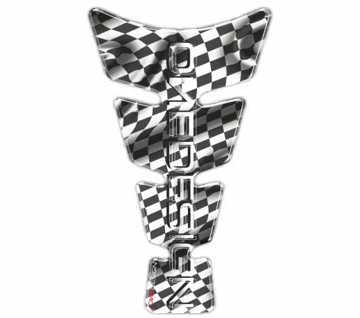 Onedesign Spirit Chequered Tank Pad Multi Universal