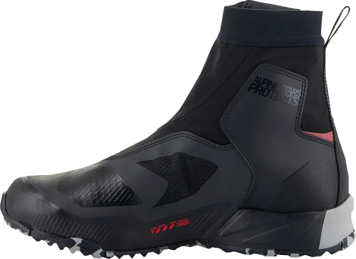Alpinestars CR-8 Gore-Tex Riding Shoes Black Gray Red