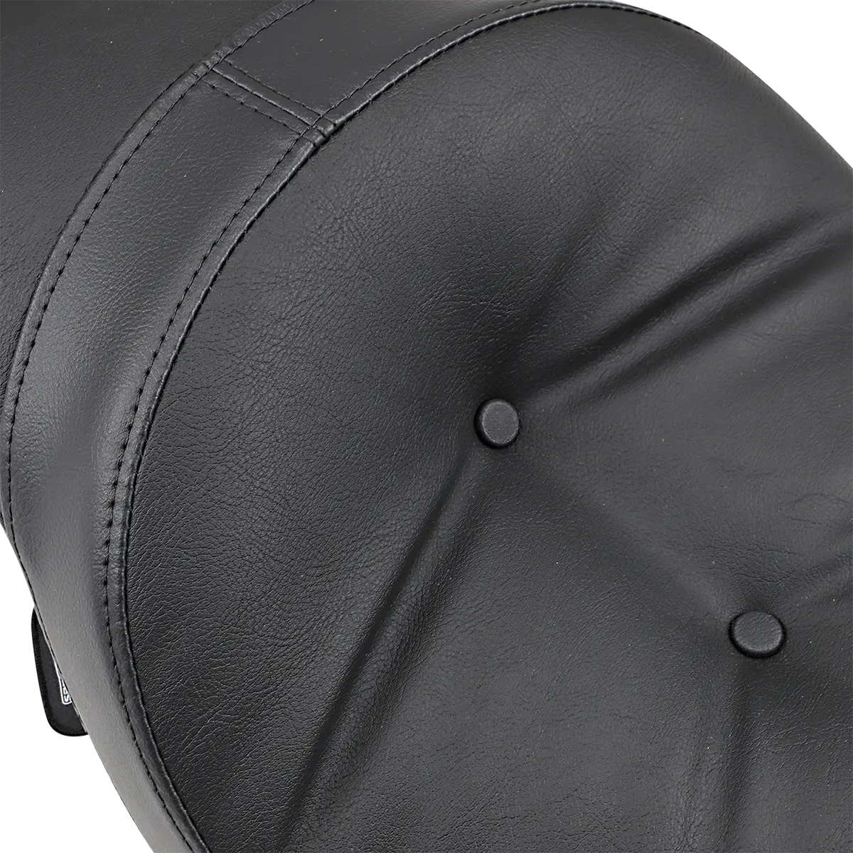 Drag Specialties Low-profile 2-up Vinyl Seat - For Harley Davidson