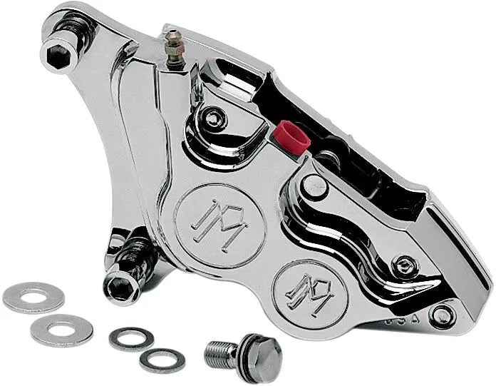Performance Machine 4-piston Caliper For Front Right