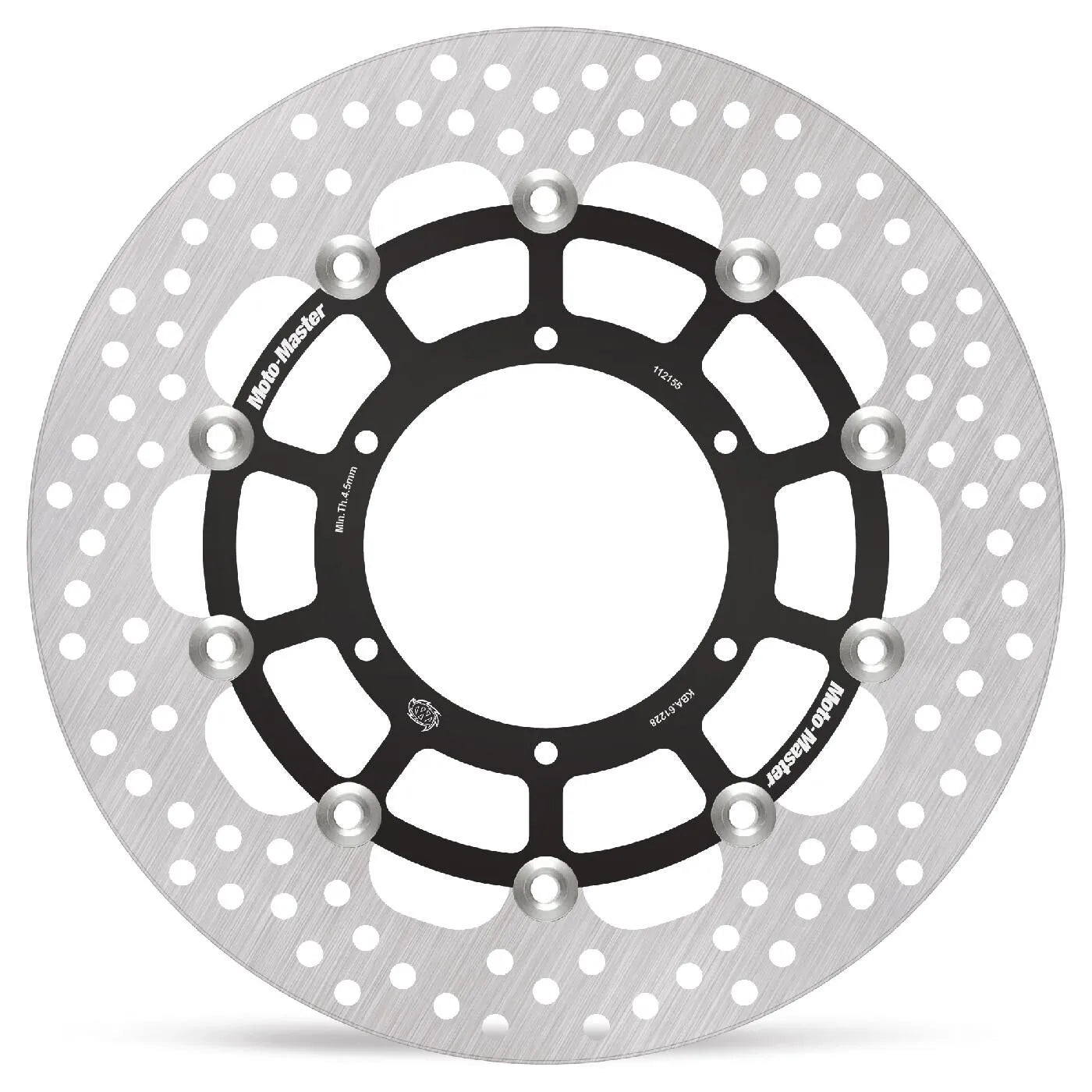 Moto-master Halo Series Floating Brake Rotor - 300mm - Front