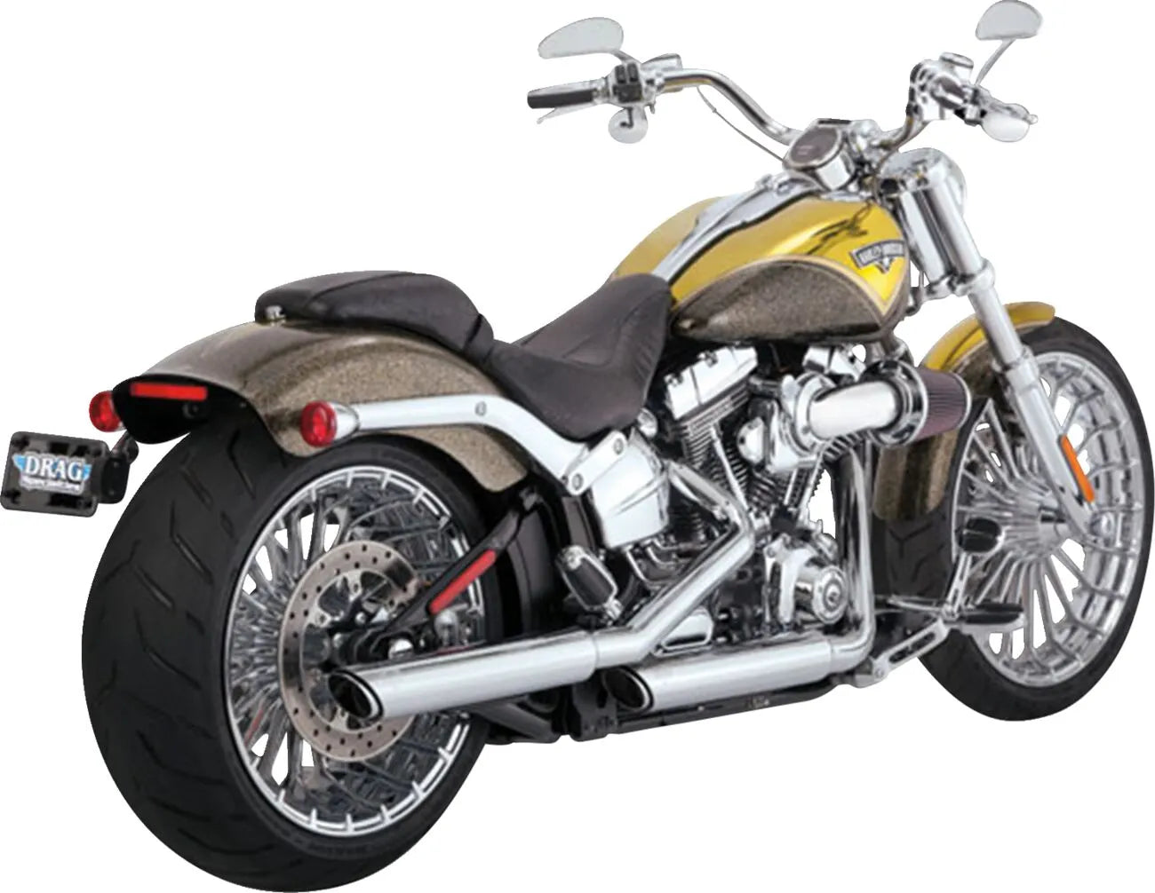 Vance & Hines 3" Twin Slash Slip-on Lyddæmpere