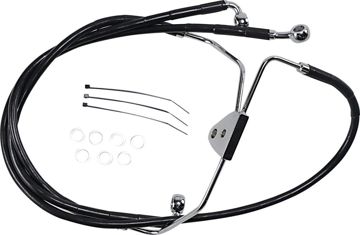 Drag Specialties Forlænget Bremse Slange Kit Til Front
