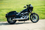Rinehart Racing 4" Hp40 Slip-on Lyddæmper Til Softails