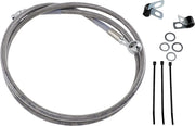 Drag Specialties Forlænget bremseslange kit - 50" rustfrit stål