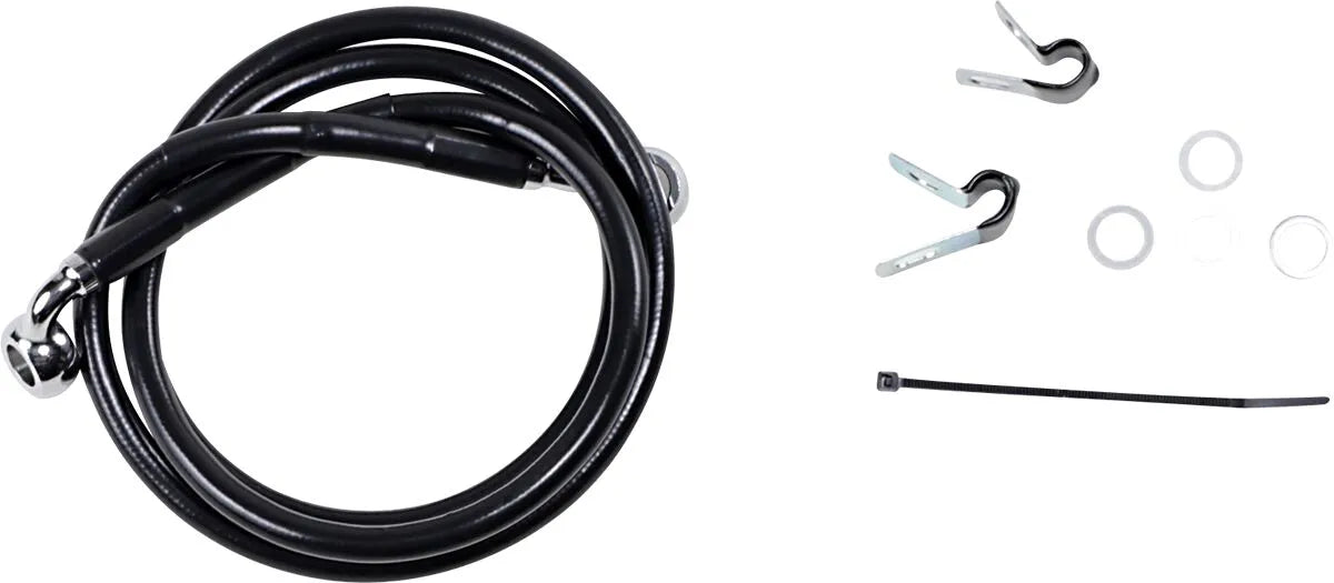 Drag Specialties Rustfrit Stål Bremse Slange Kit