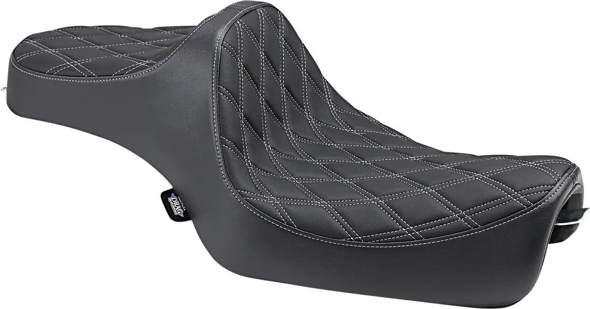 Drag Specialties Predator Iii Seat - Black - For Harley Davidson