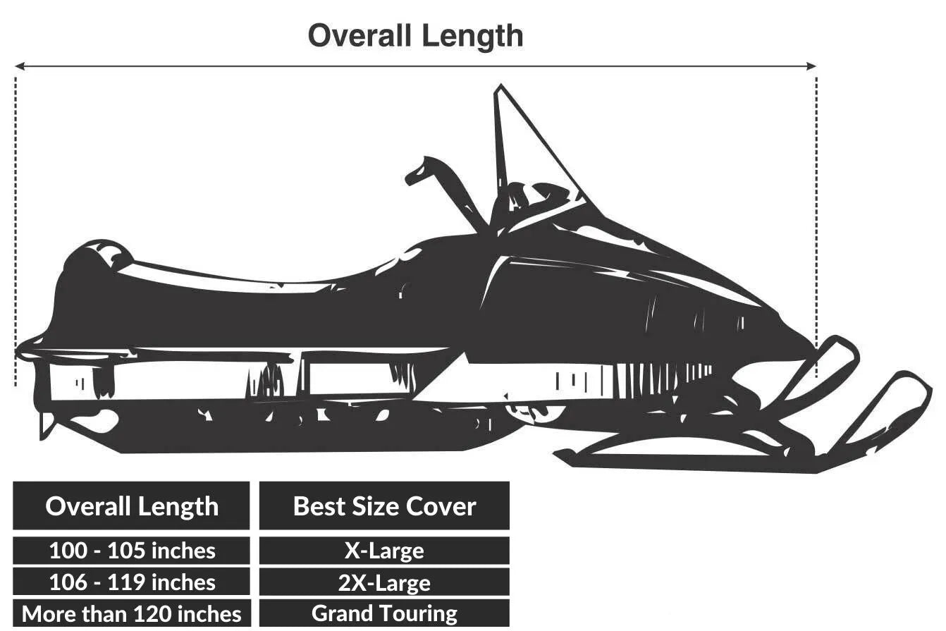 Gears Canada Trailerable Snowmobile Cover For Touring