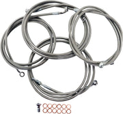 LA CHOPPERS Standard Cable/Brake Line Kit for Ape Hanger