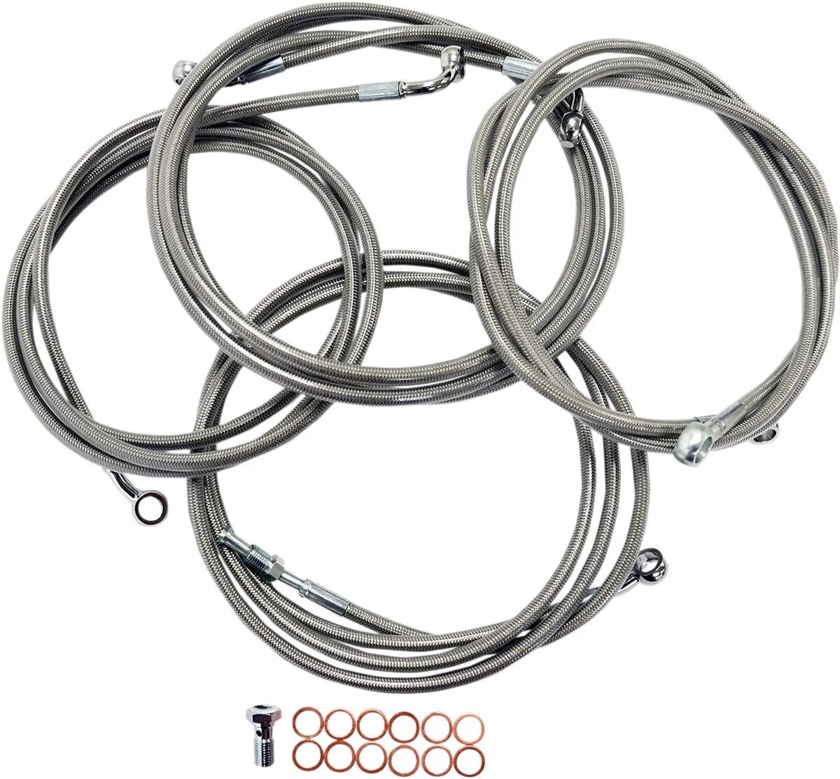 LA CHOPPERS Standard Cable/Brake Line Kit for Ape Hanger