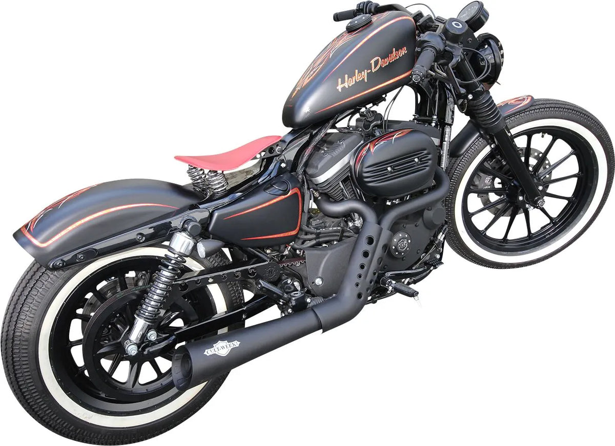 Cult Werk Long XL Black Belt Guard for Sportster 1986-2022