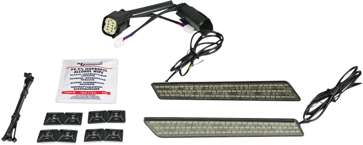 Custom Dynamics Saddlebag Latch Lights - Smoke Lens