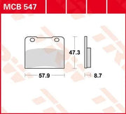Trw All Round Sintered Metal Brake Pads